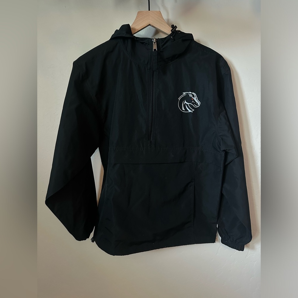 Champion Windbreaker Quarter Zip with Kangaroo Pocket